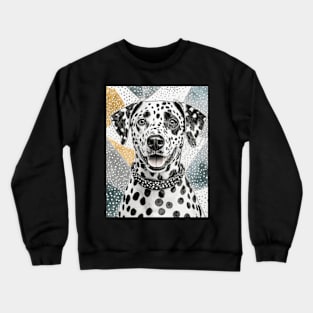 Dog Portrait - Dalmatian Crewneck Sweatshirt